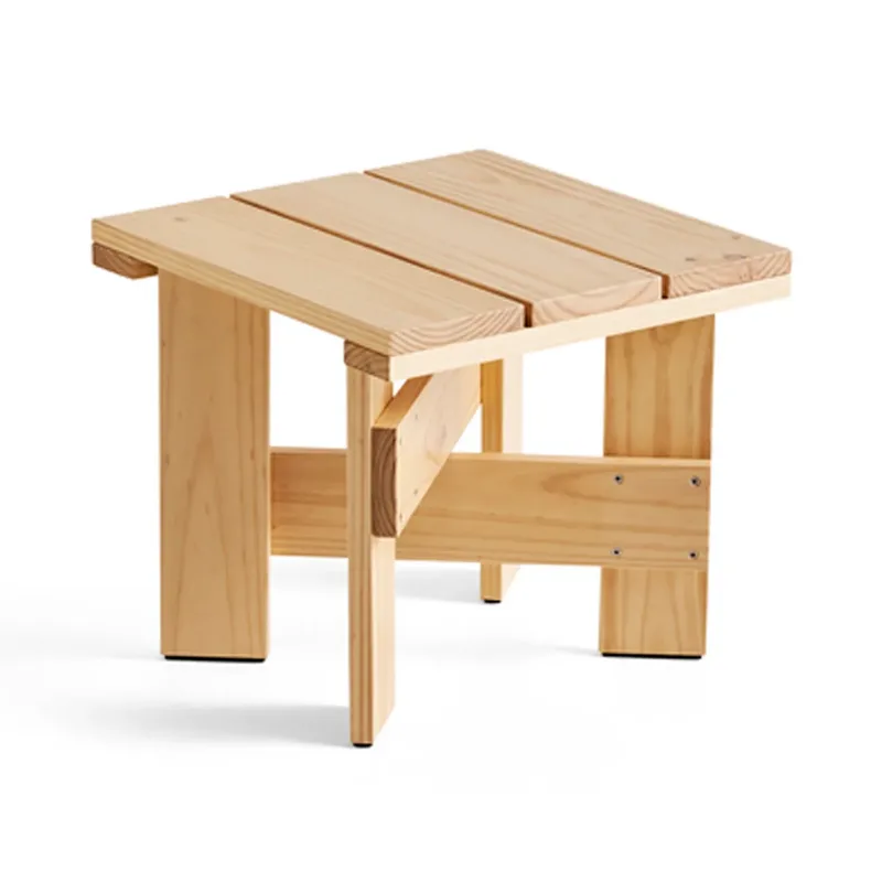 Crate Low Table Tisch 45x45x40 cm Kiefernholz lackiert Water-based lacquered pinewood by HAY – product photo
