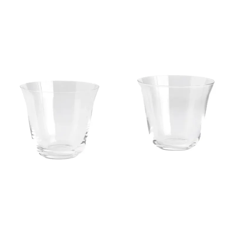 Curve Tumbler Trinkglas 2er-Pack Clear fra HAY – produktbillede