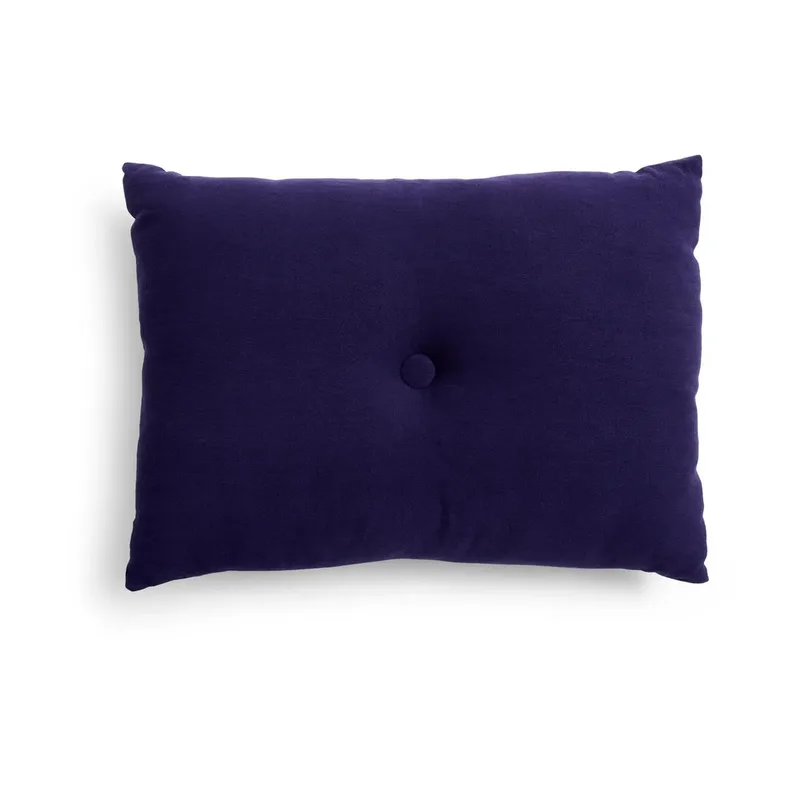 Dot Linen Kissen 45x60 cm Dark blue by HAY – product photo