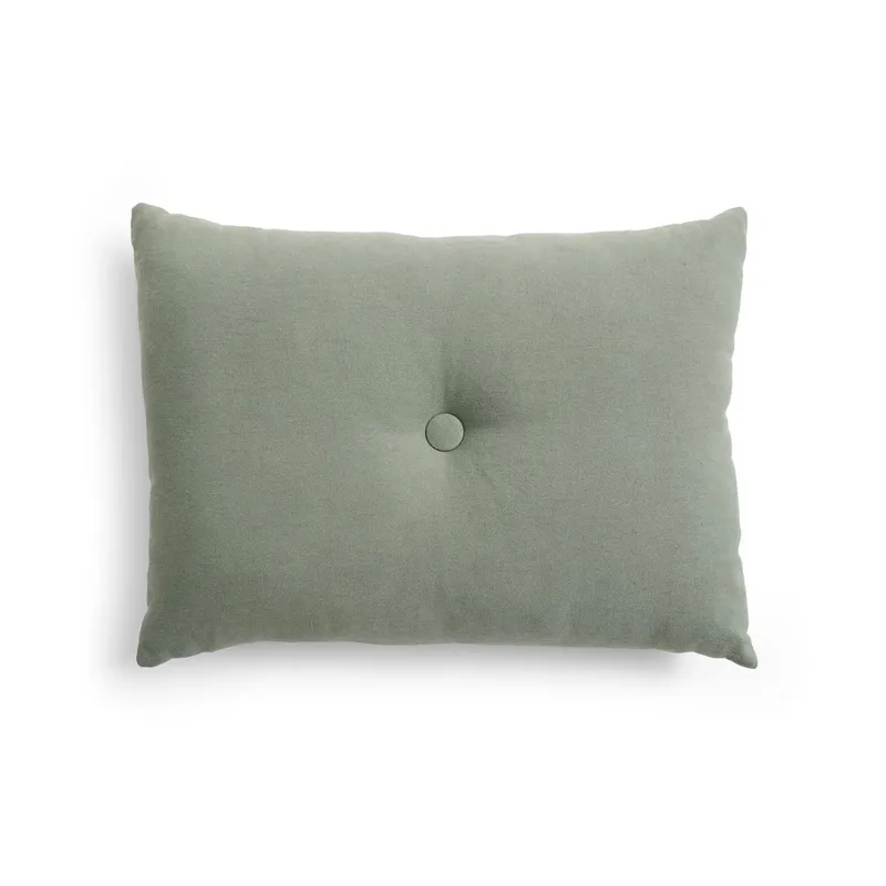Dot Linen Kissen 45x60 cm Pine green de HAY – photo du produit