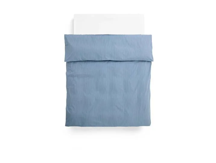 Fineline dekbedovertrek 150x210 cm Blue by HAY – product photo