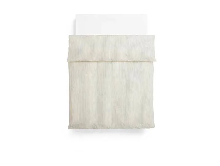 Fineline dekbedovertrek 150x210 cm Ivory van HAY – productfoto