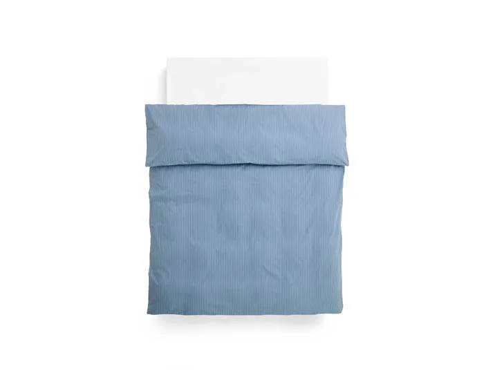 Fineline dekbedovertrek 220x240 cm Blue by HAY – product photo