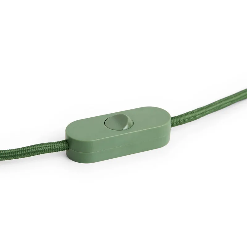 E27-fitting COMMON, snoer, 240 cm van HAY in Groen – productfoto