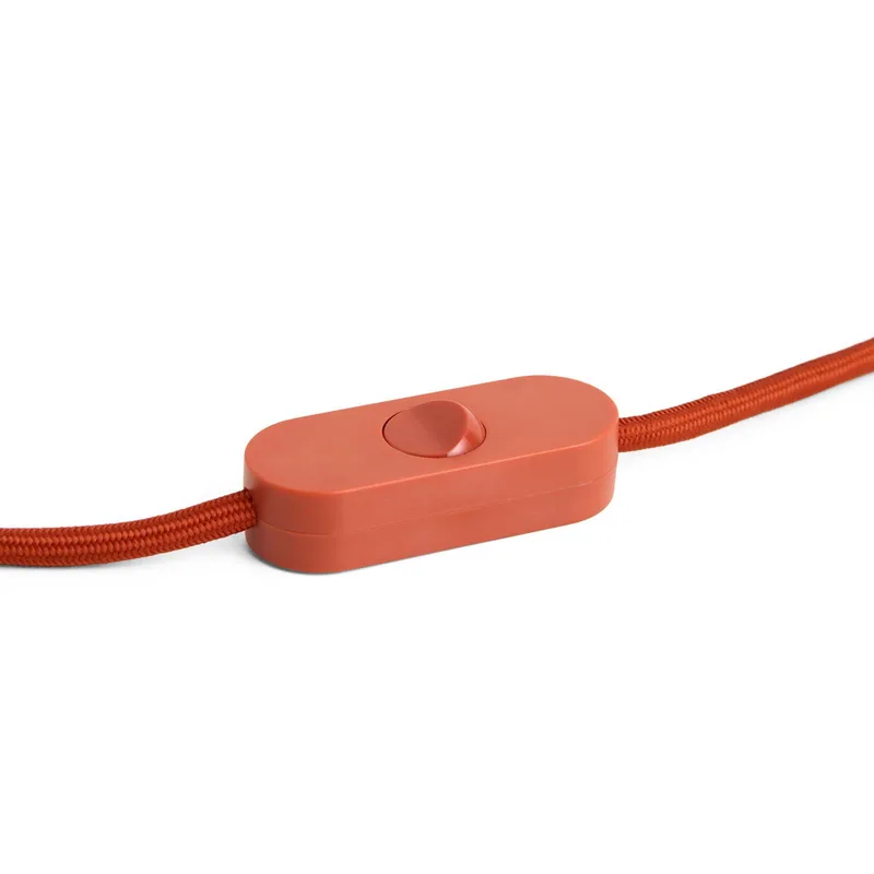 E27-fitting COMMON, snoer, 240 cm by HAY in Roestrood – product photo