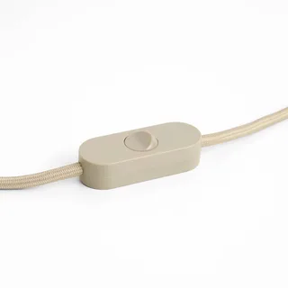 E27-fitting COMMON, stekker, 240 cm van HAY in Betongrijs – productfoto 2 van 2