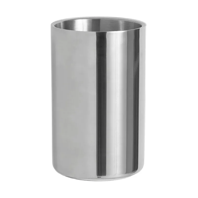 Essential Steel Weinkühler Edelstahl, 19,5 × Ø12 cm by HAY – product photo