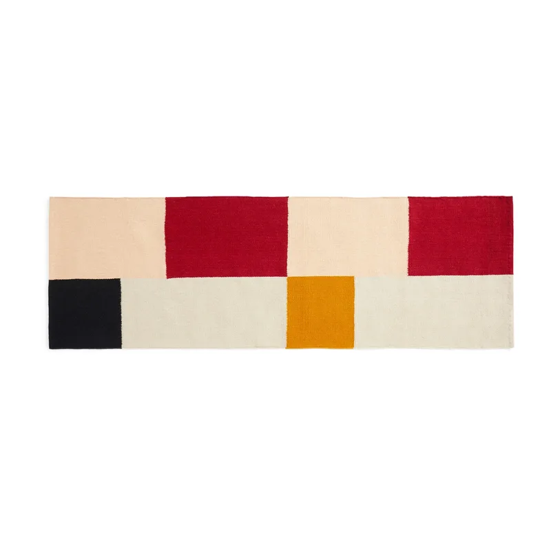 Ethan Cook Flat Works Teppich 80 x 250cm Double stack by HAY – product photo