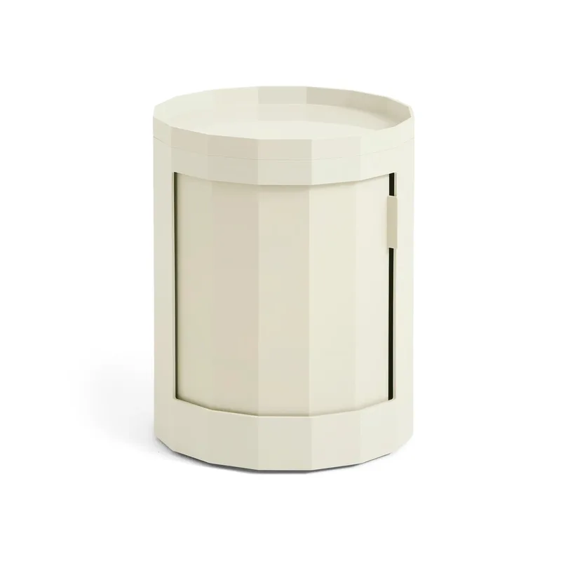 Facet Cabinet 100 Beistelltisch Eggshell by HAY – product photo