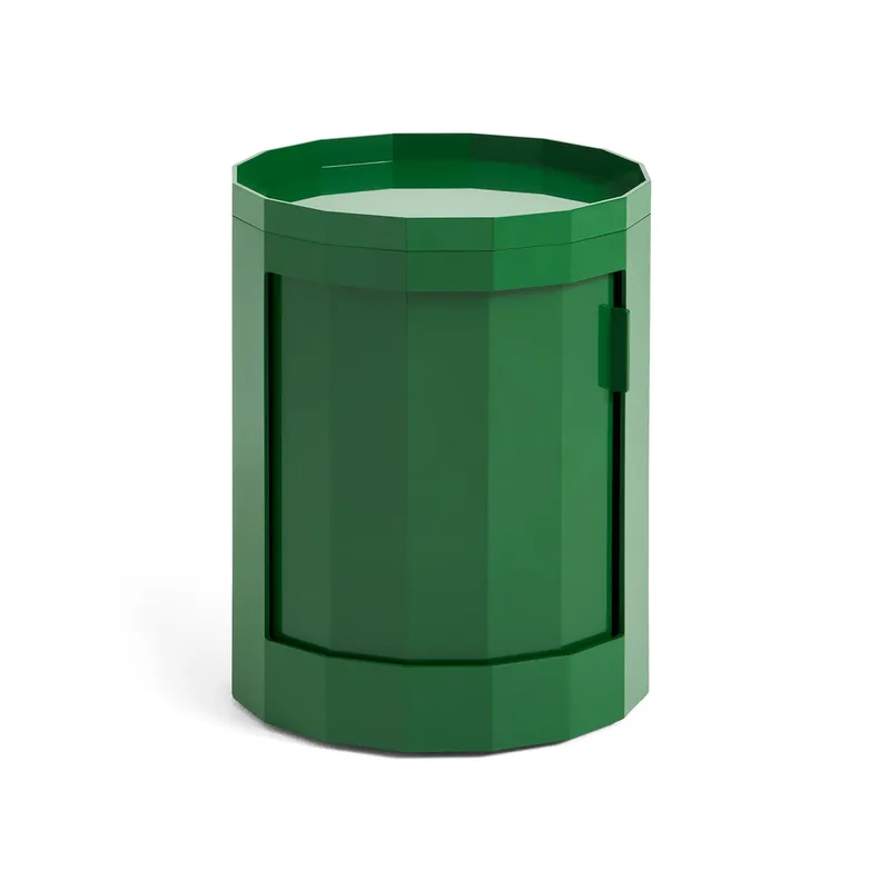 Facet Cabinet 100 Beistelltisch Spinach green by HAY – product photo