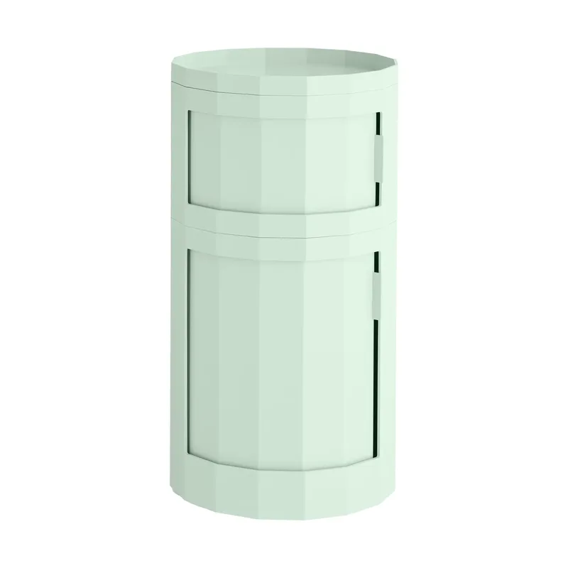 Facet Cabinet 110 Beistelltisch Soft mint by HAY – product photo