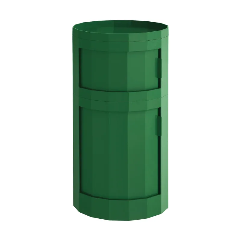 Facet Cabinet 110 Beistelltisch Spinach green by HAY – product photo