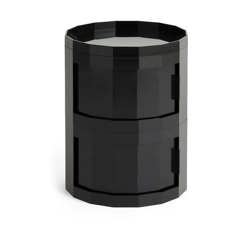 Facet Cabinet 20 Beistelltisch Anthracite by HAY – product photo