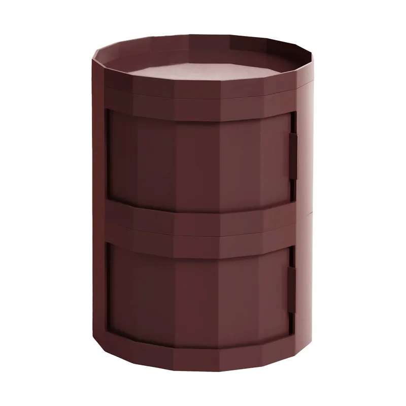 Facet Cabinet 20 Beistelltisch Burgundy by HAY – product photo