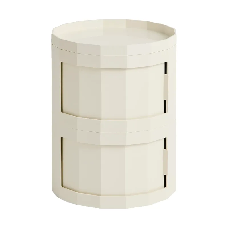 Facet Cabinet 20 Beistelltisch Eggshell de HAY – photo du produit