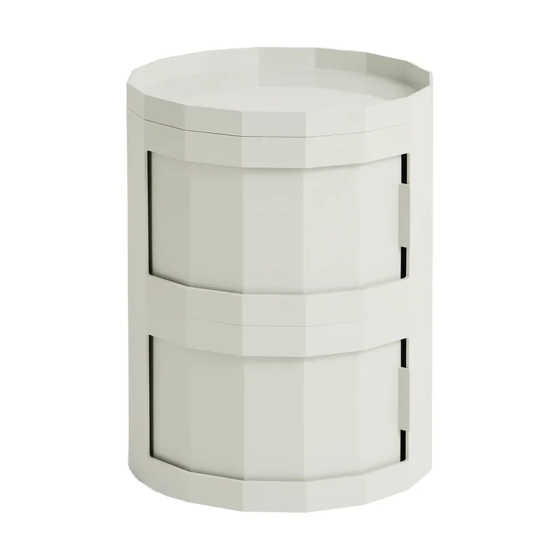 Facet Cabinet 20 Beistelltisch Misty grey by HAY – product photo