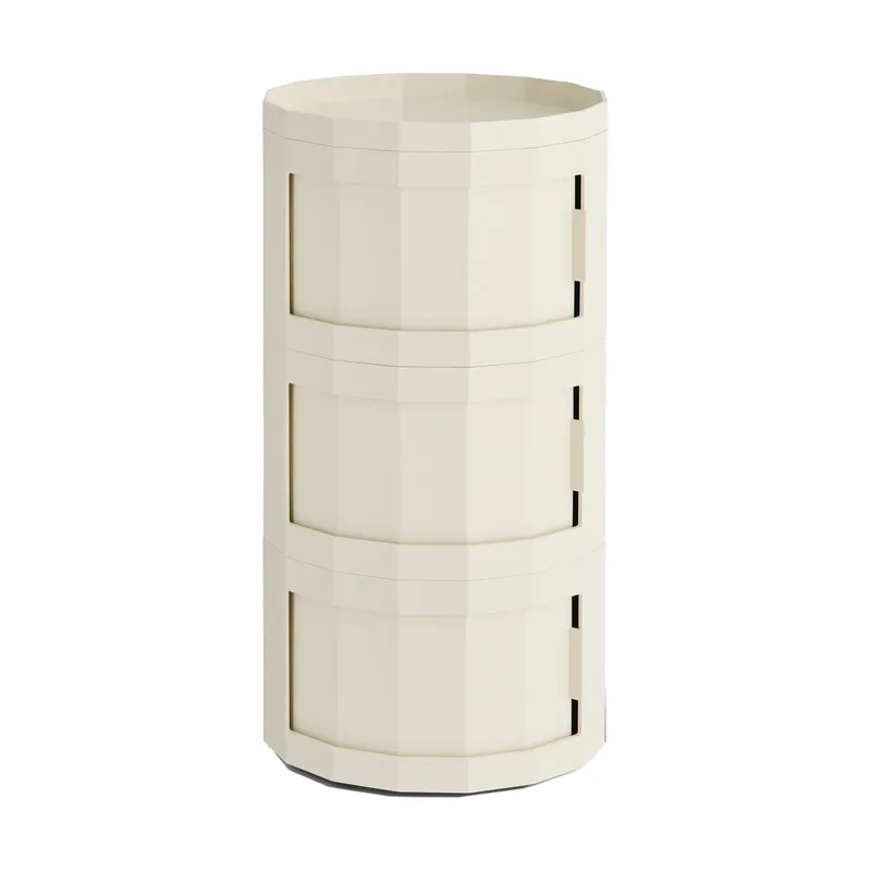 Facet Cabinet 30 Beistelltisch Eggshell by HAY – product photo