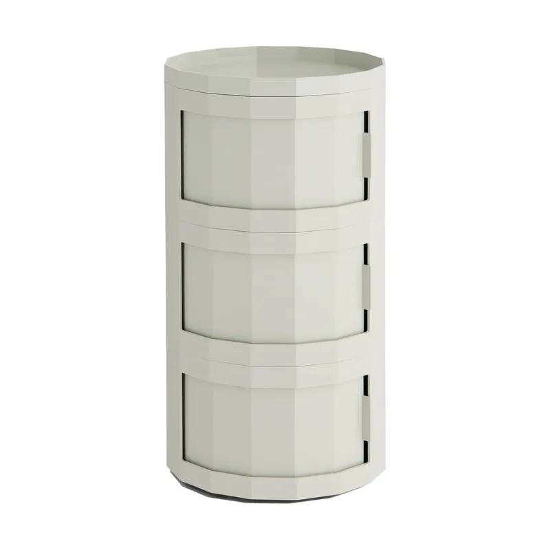 Facet Cabinet 30 Beistelltisch Misty grey van HAY – productfoto