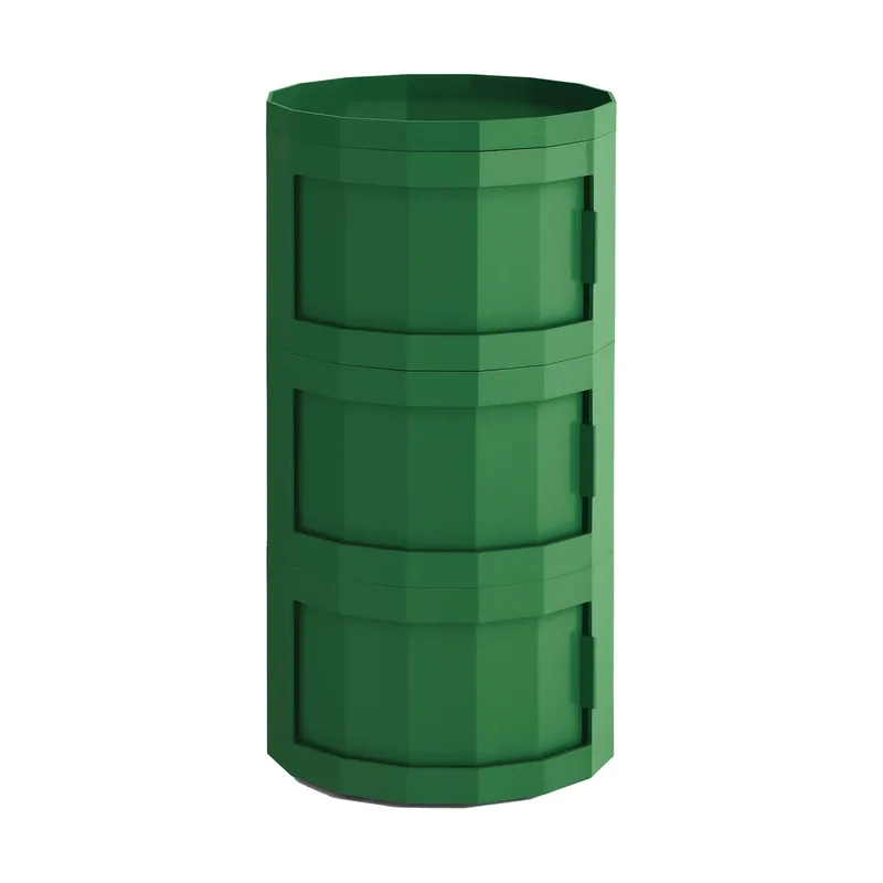 Facet Cabinet 30 Beistelltisch Spinach green by HAY – product photo