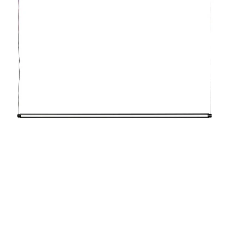 Factor Linear LED hanglamp diffused, zwart by HAY in Black, Opaal – product photo 3 of 4