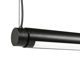 Factor Linear LED hanglamp diffused, zwart by HAY in Black, Opaal – product photo 2 of 4