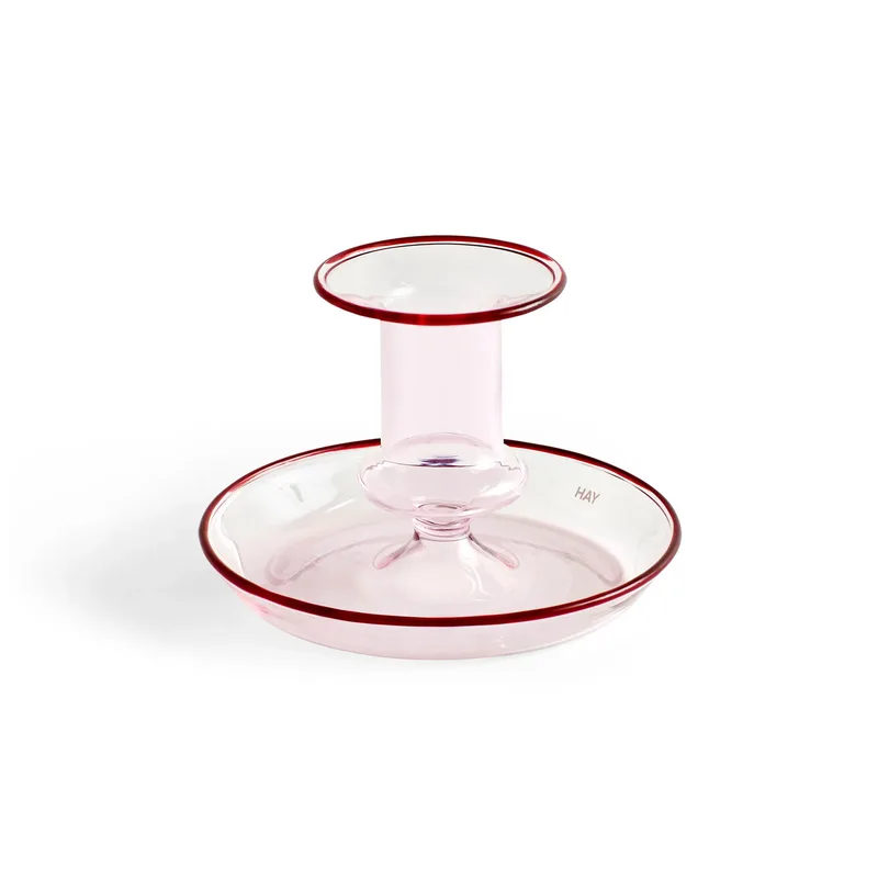 Flare Kerzenhalter Pink by HAY – product photo