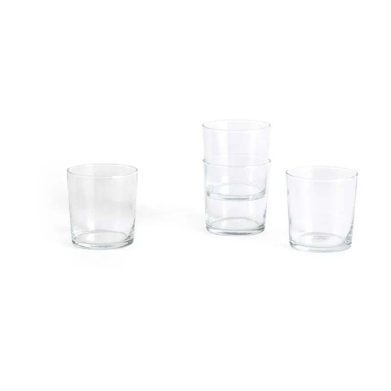 Glass Trinkglas M 4-pack 36 cl Klar by HAY – product photo