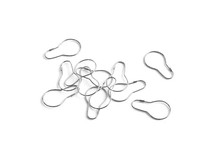 Anneaux pour rideau de douche (lot de 12) Chrome de HAY – photo du produit