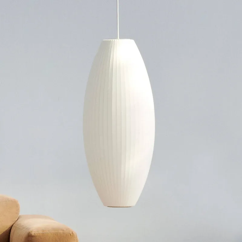 hanglamp Nelson Cigar Bubble L, Ø 38 cm by HAY in White – product photo