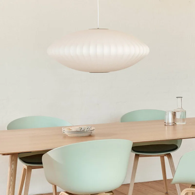 Hanglamp Nelson Saucer Bubble S, Ø 44,5 cm by HAY in White – product photo 3 of 5