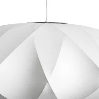 hanglamp Nelson Saucer Crisscross Bubble, Ø 63,5 cm fra HAY i Hvid – produktbillede 3 af 5