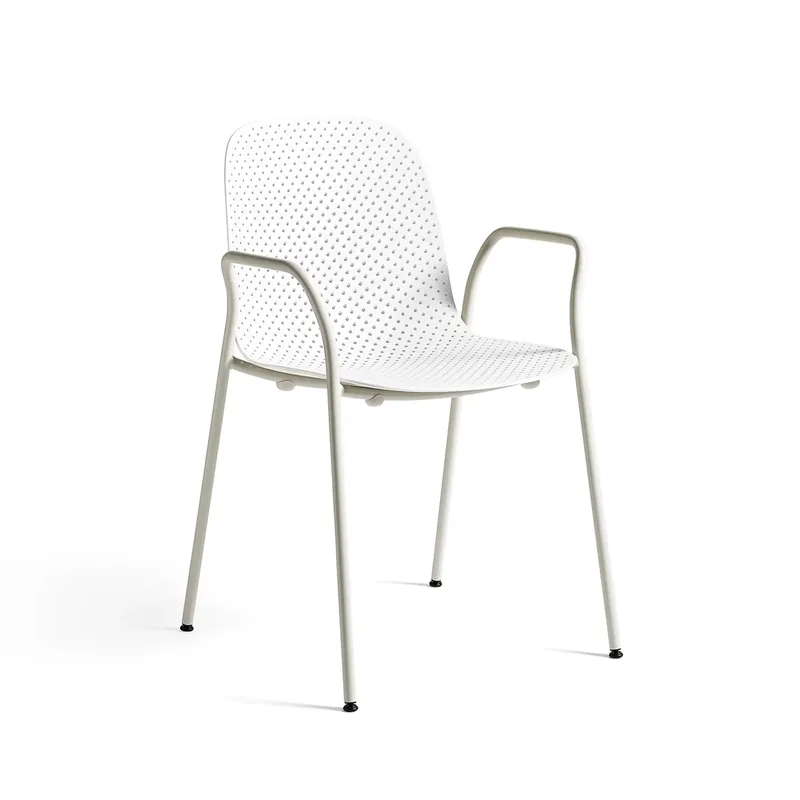 HAY 13Eighty Armlehnstuhl Chalk white-grey white by HAY – product photo