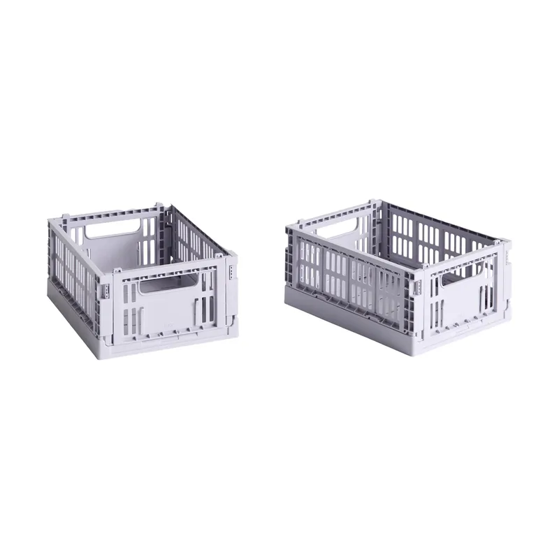 HAY Colour Crate Mini 2er-Pack 13x17 cm Lavender by HAY – product photo
