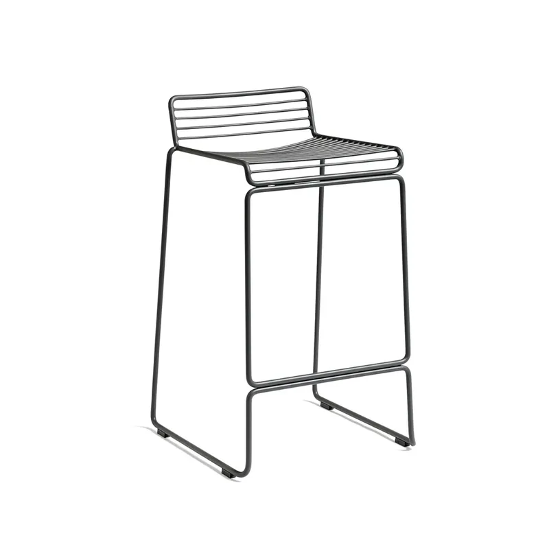 Hee Barstuhl 65 cm Asphalt grey von HAY – Produktfoto