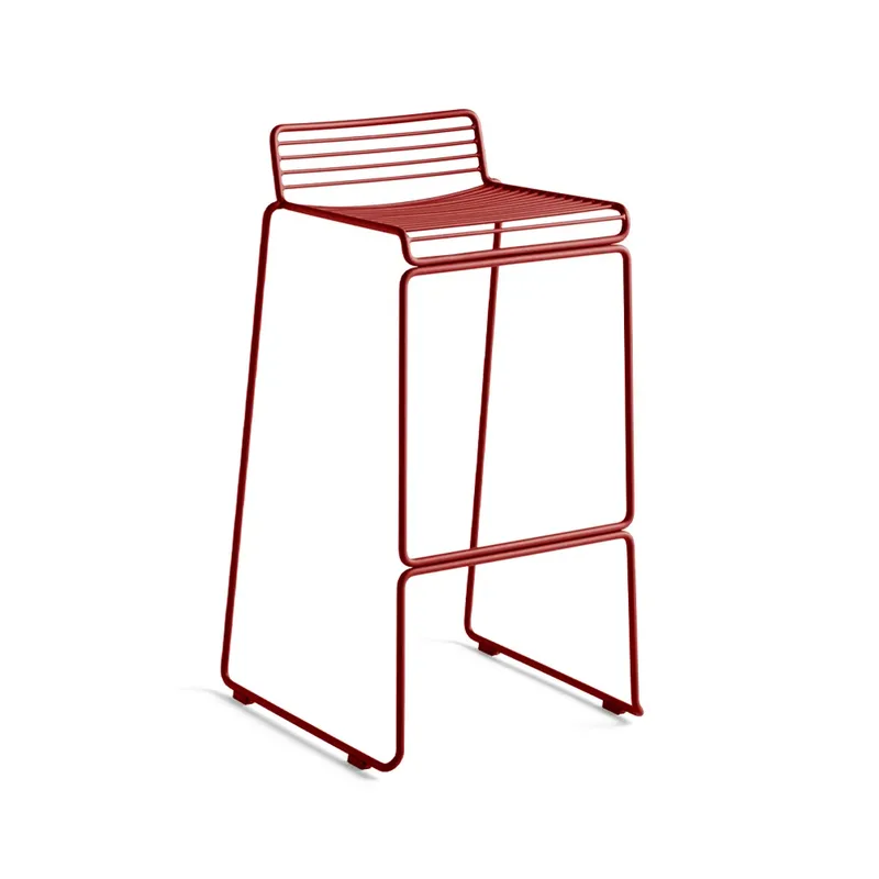 Hee High Barstuhl 75 cm Rust van HAY – productfoto