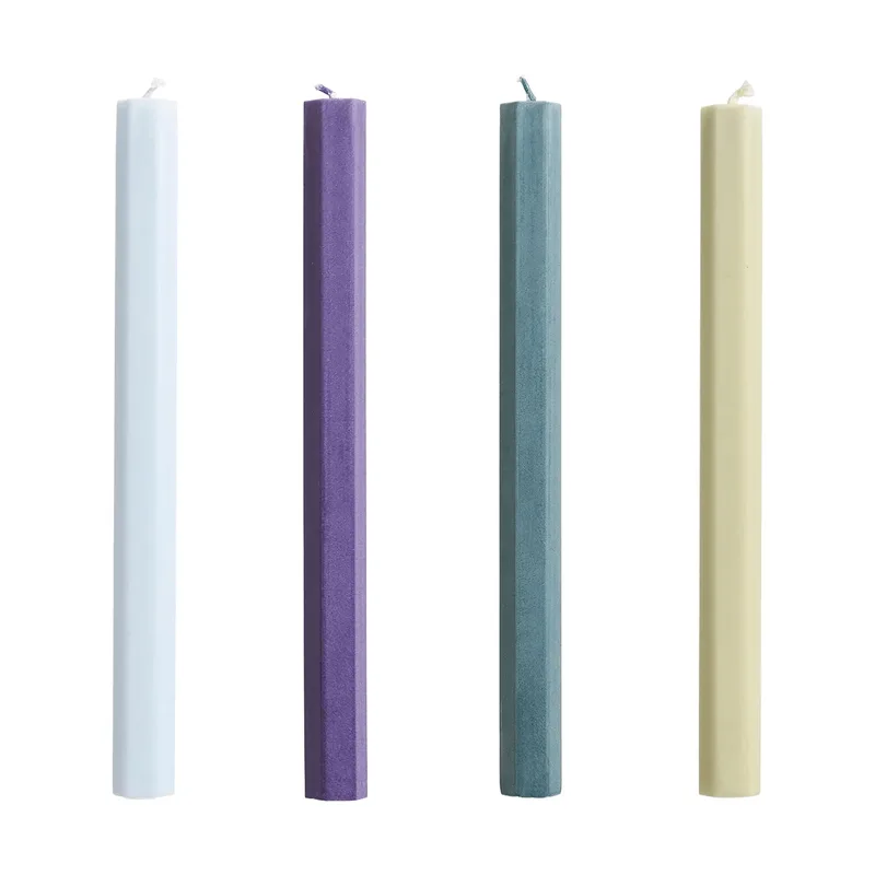 Hexagon Candle Kerzen-Mix 4er-Pack Meadow by HAY – product photo