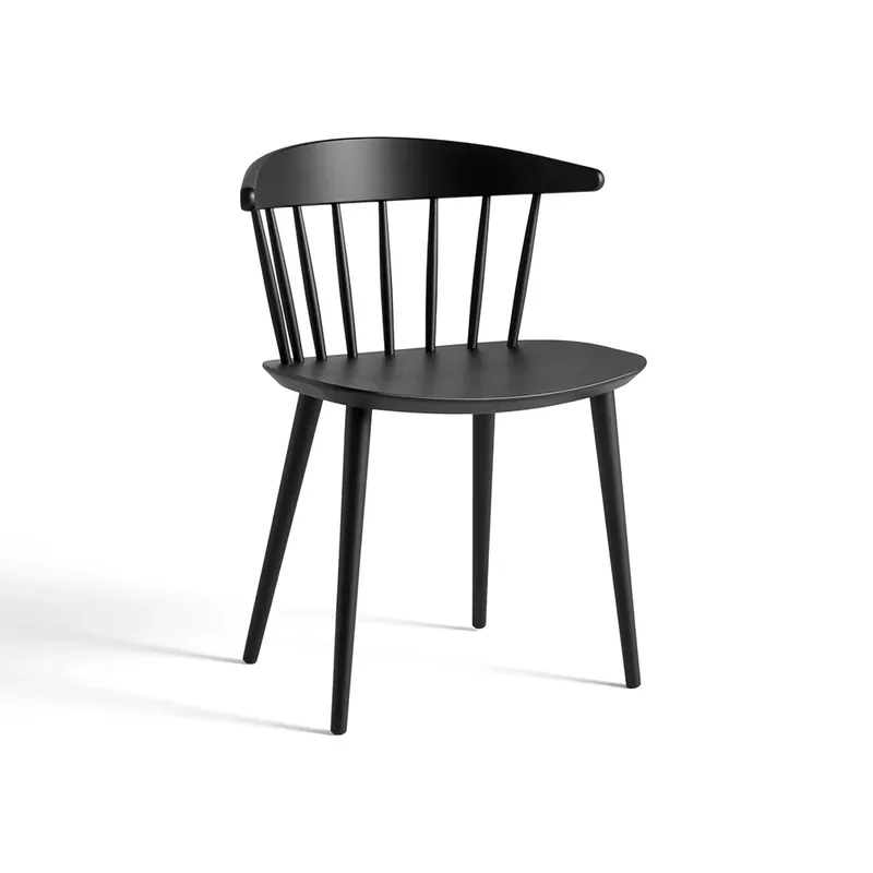 J104 Stuhl Black lacquered beech by HAY – product photo