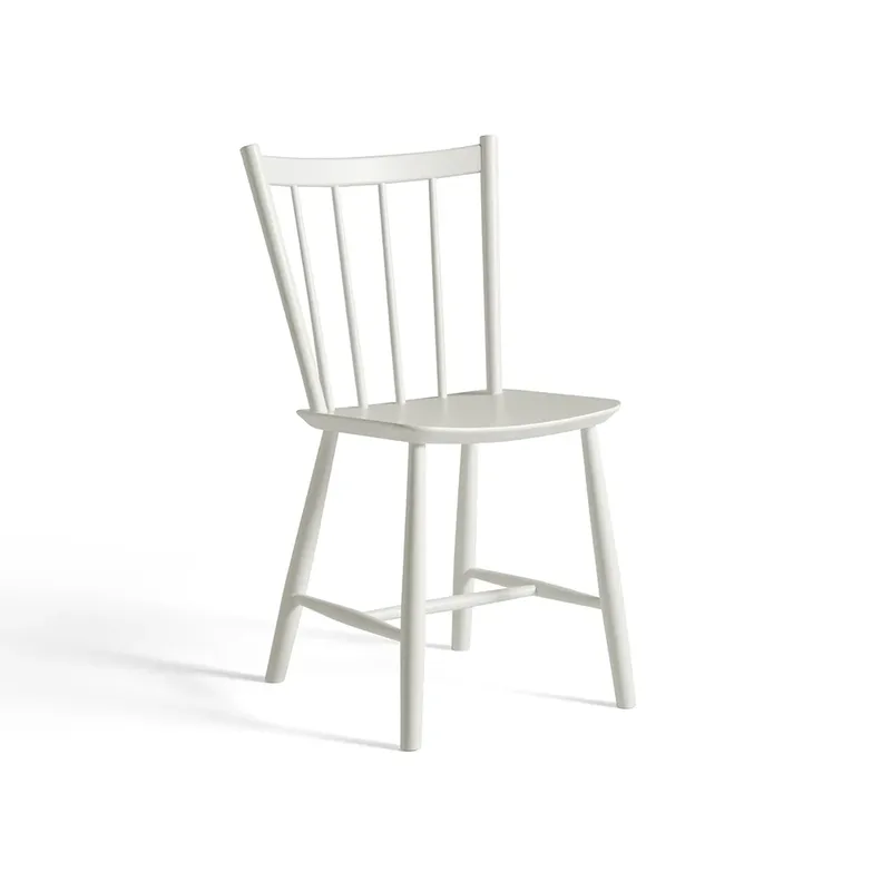 J41 Stuhl White lacquered beech von HAY – Produktfoto