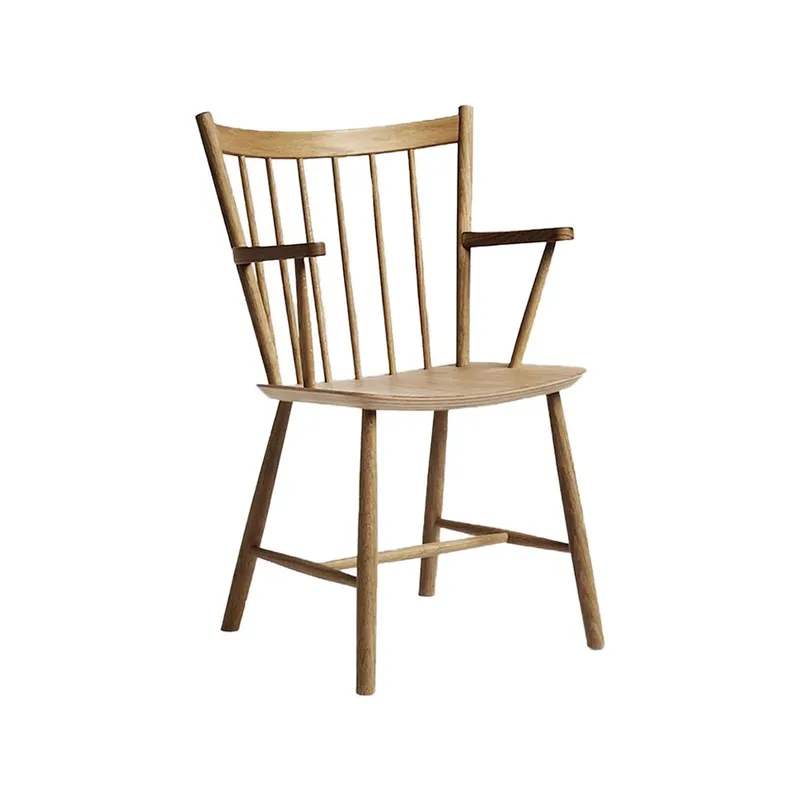 J42 Armlehnstuhl Oak oiled von HAY – Produktfoto