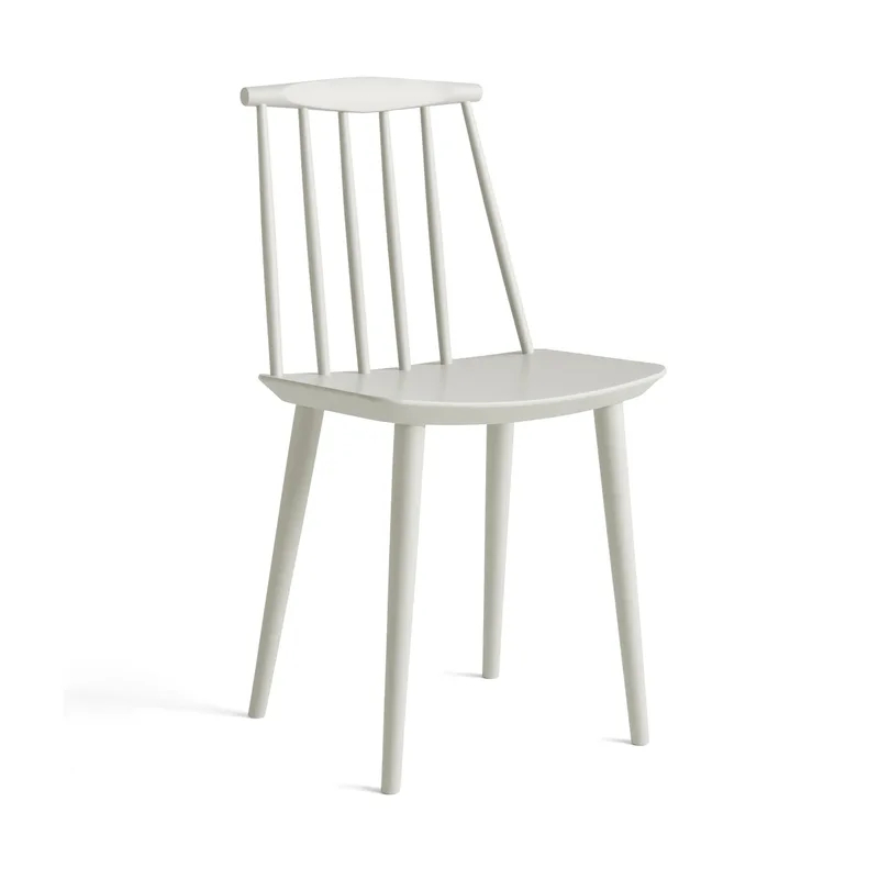 J77 Stuhl Warm grey lackierte Buche från HAY – produktbild