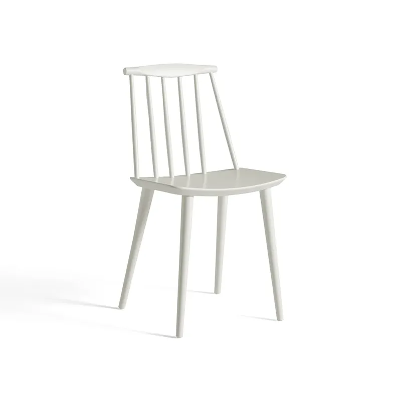 J77 Stuhl White lacquered beech von HAY – Produktfoto
