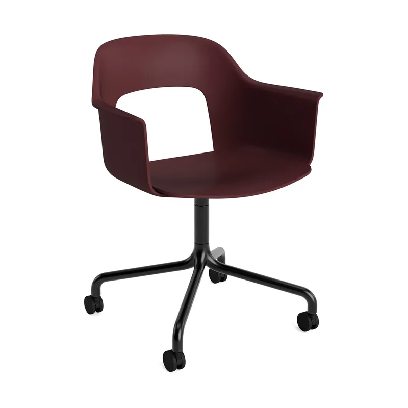 Layout Armchair 261 Stuhl Bordeaux-black von HAY – Produktfoto