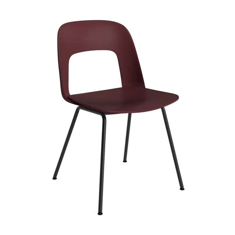 Layout Chair 111 Stuhl Bordeaux-black von HAY – Produktfoto