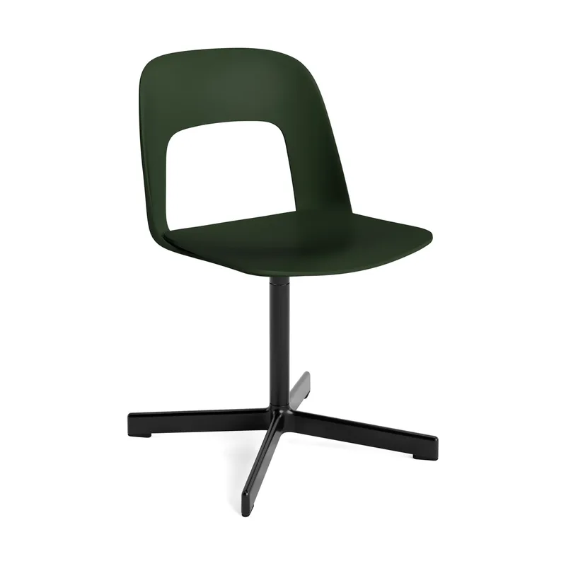 Layout Chair 131 Stuhl Bottle green-black von HAY – Produktfoto