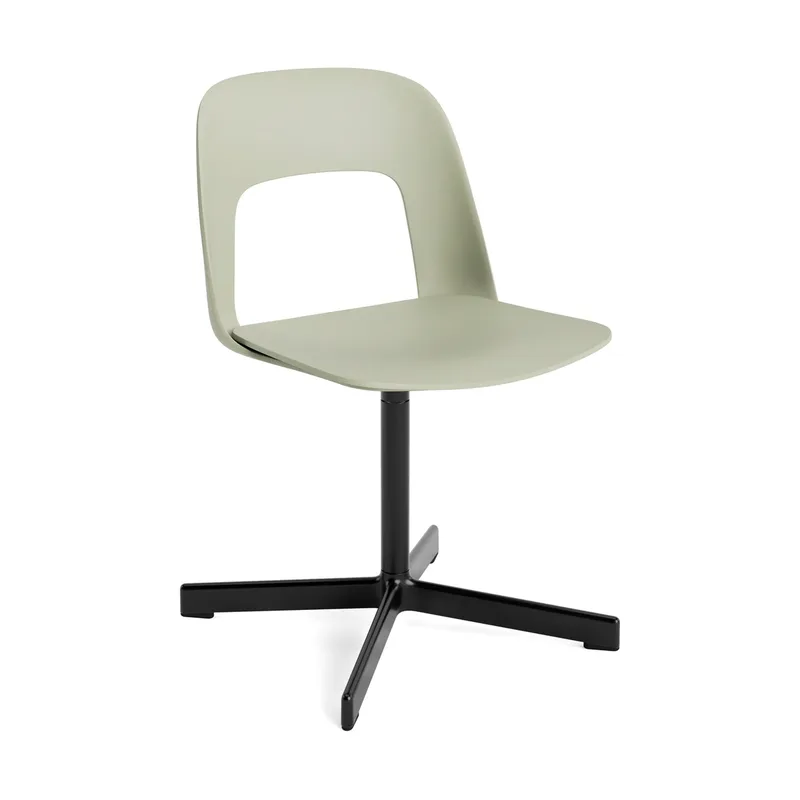 Layout Chair 131 Stuhl Pastel green-black van HAY – productfoto