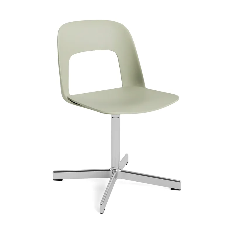 Layout Chair 131 Stuhl Pastel green-polerad aluminium von HAY – Produktfoto