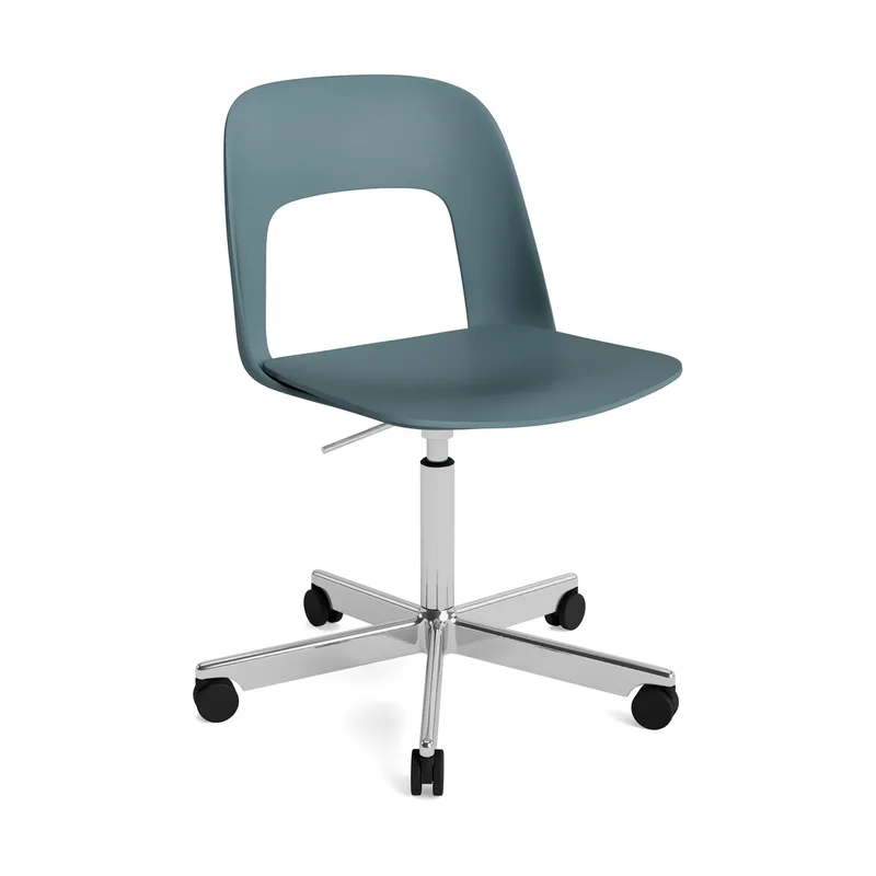 Layout Chair 141 Stuhl Ocean-polerad aluminium von HAY – Produktfoto