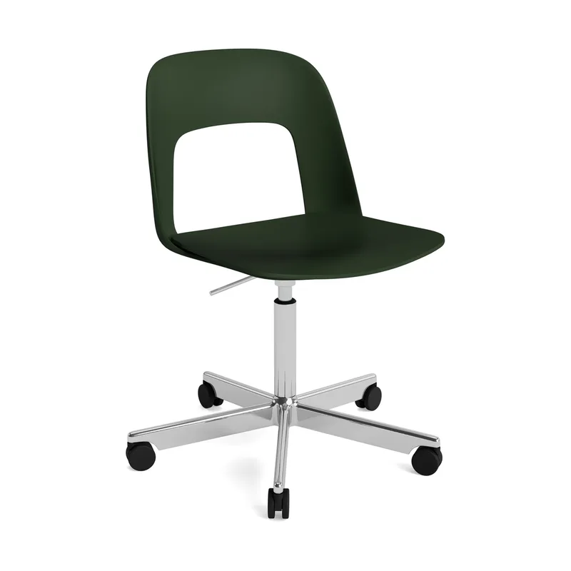 Layout Chair 141 Stuhl Pastel green-polerad aluminium von HAY – Produktfoto