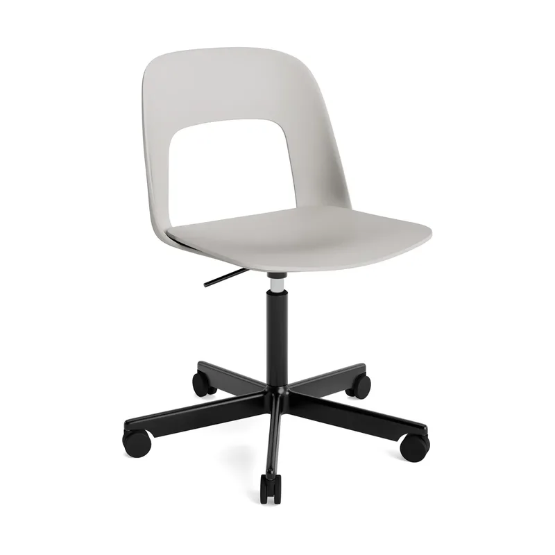 Layout Chair 141 Stuhl Sky grey-black von HAY – Produktfoto