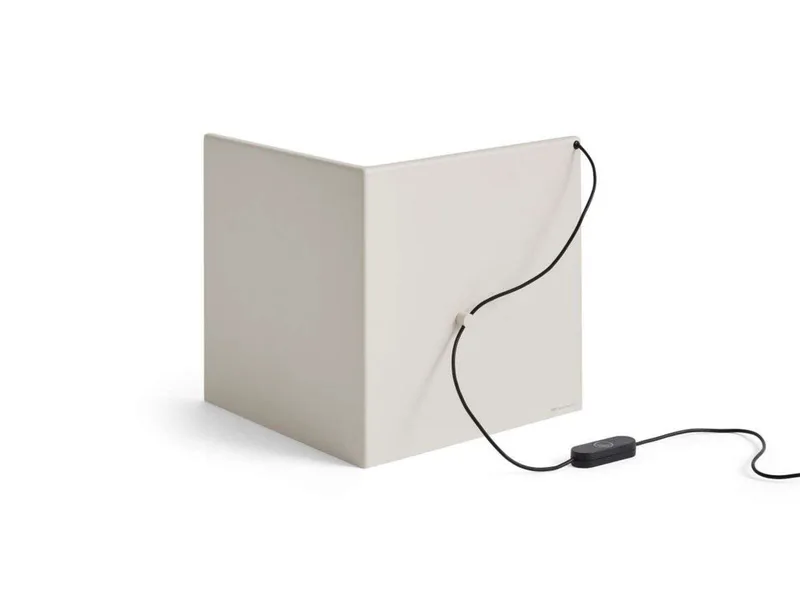 LBM Corner Tafellamp Oyester White fra HAY – produktbillede